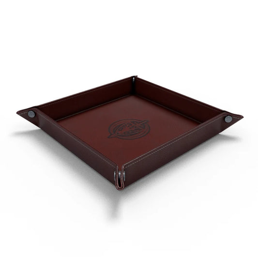 Premium Faux Leather Dice Tray